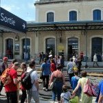 Arrivée en gare de Guéret