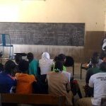 Séance de film sur l'alimentation au Lycée de Bissiga