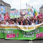 Au départ de la manifestation