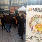 Au forum des solidarités place de la Motte