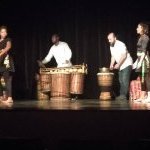 Spectacle de danse et percussions africaines